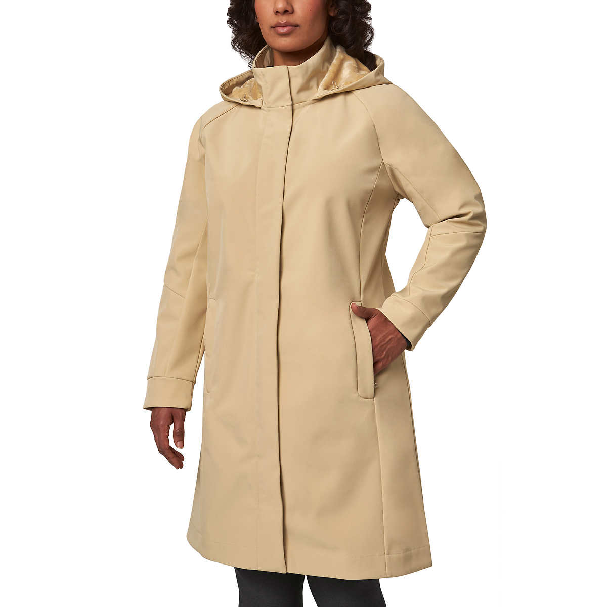 Mondetta Ladies' Long Softshell Jacket | Costco