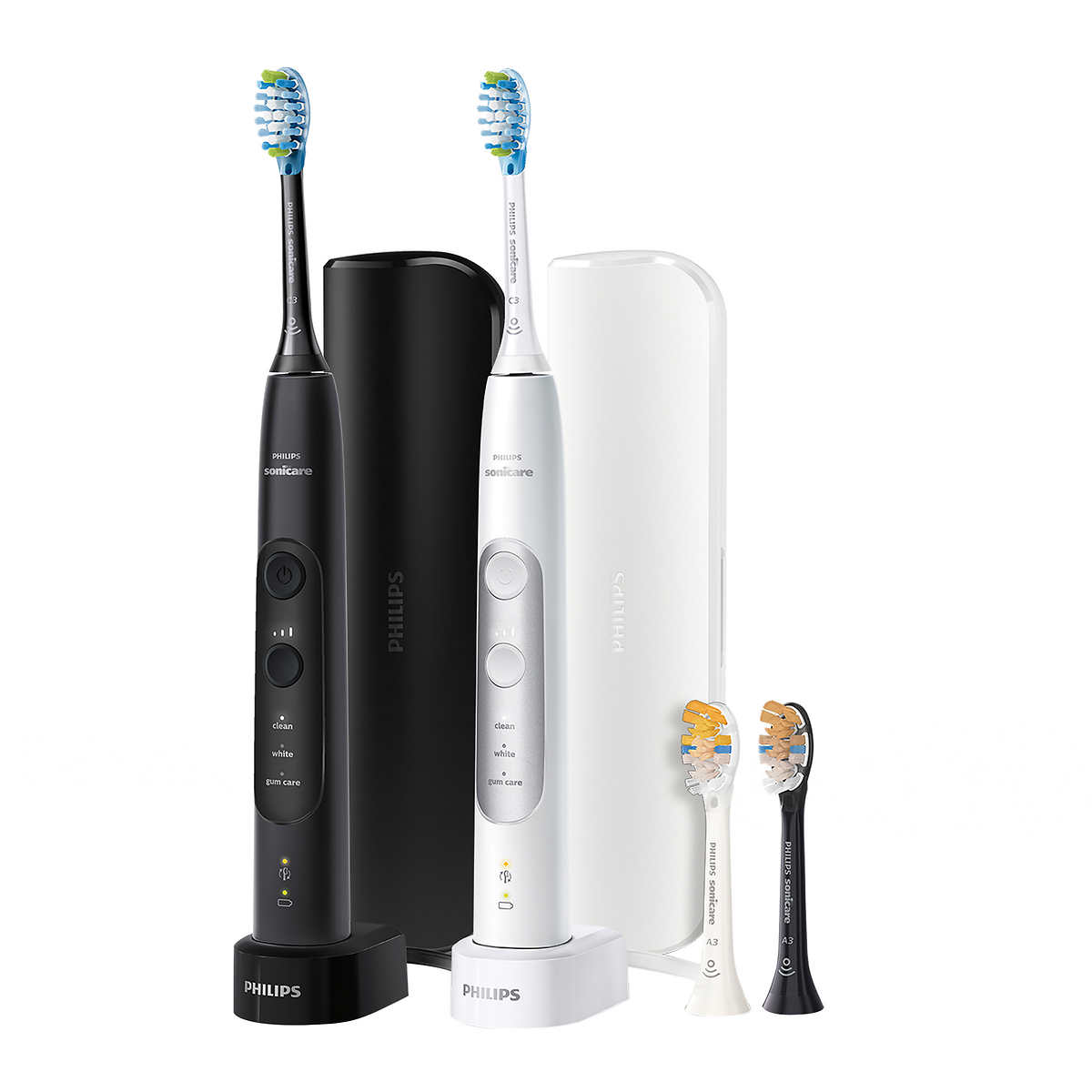 Philips Sonicare Professional Clean Rechargeable Electric Toothbrush,  2-pack
