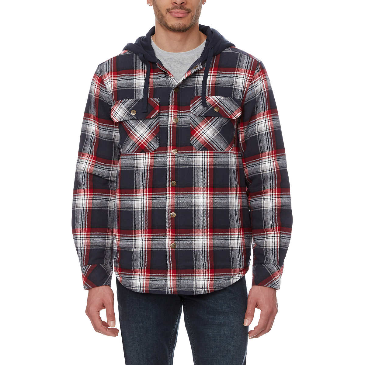 Legendary Outfitters Men's Shirt Jacket with Hood