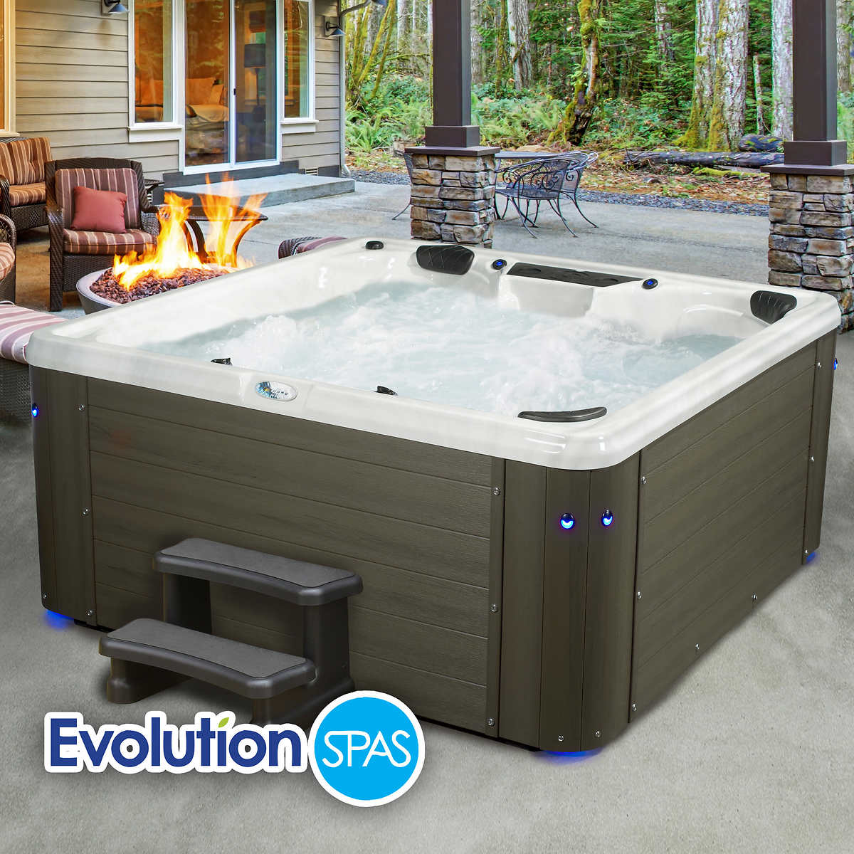 Evolution Spas Enhance 40-jet, 5 or 7-person Spa