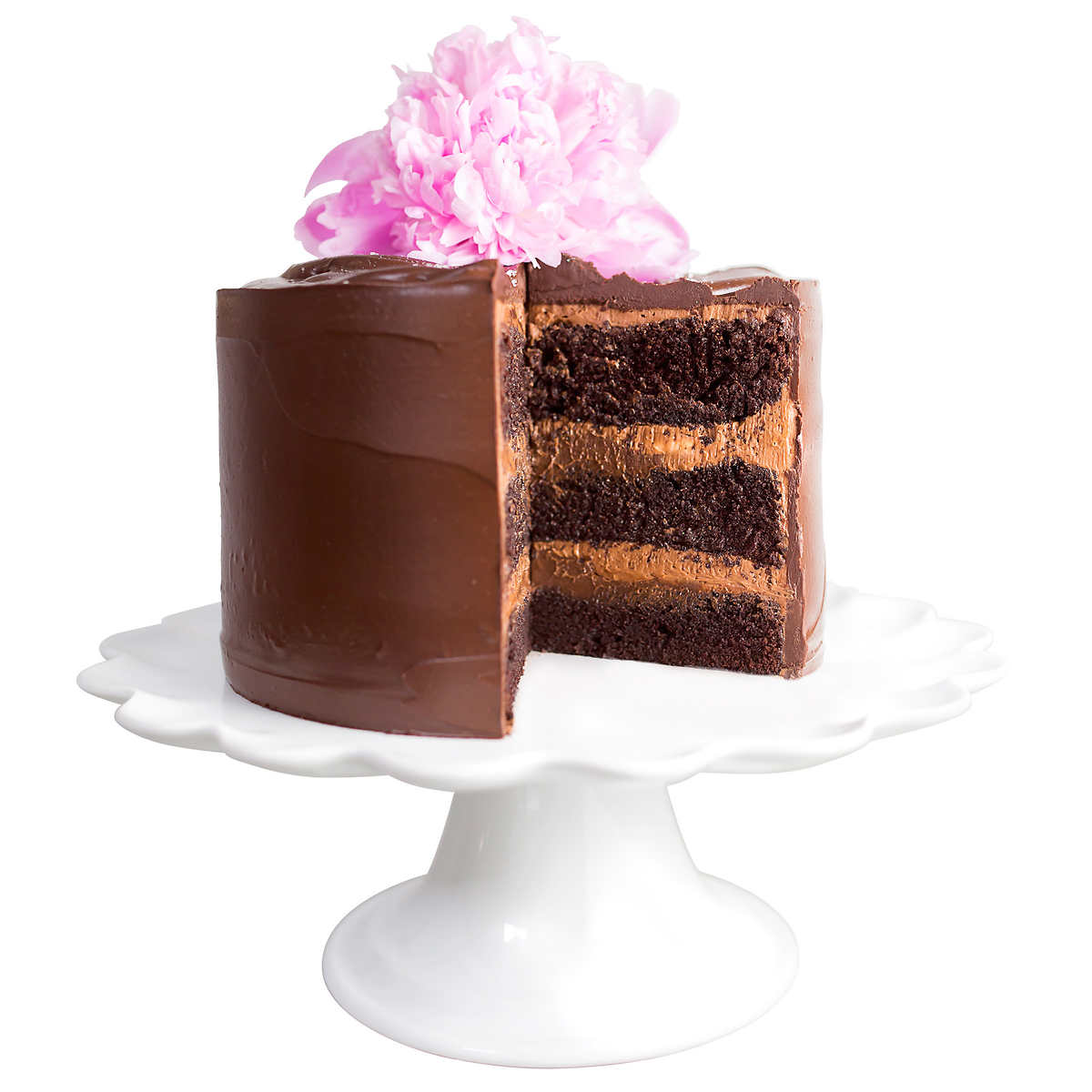 The Cake Bake Shop 8 Round Chocolate Cake (16-22 Servings)