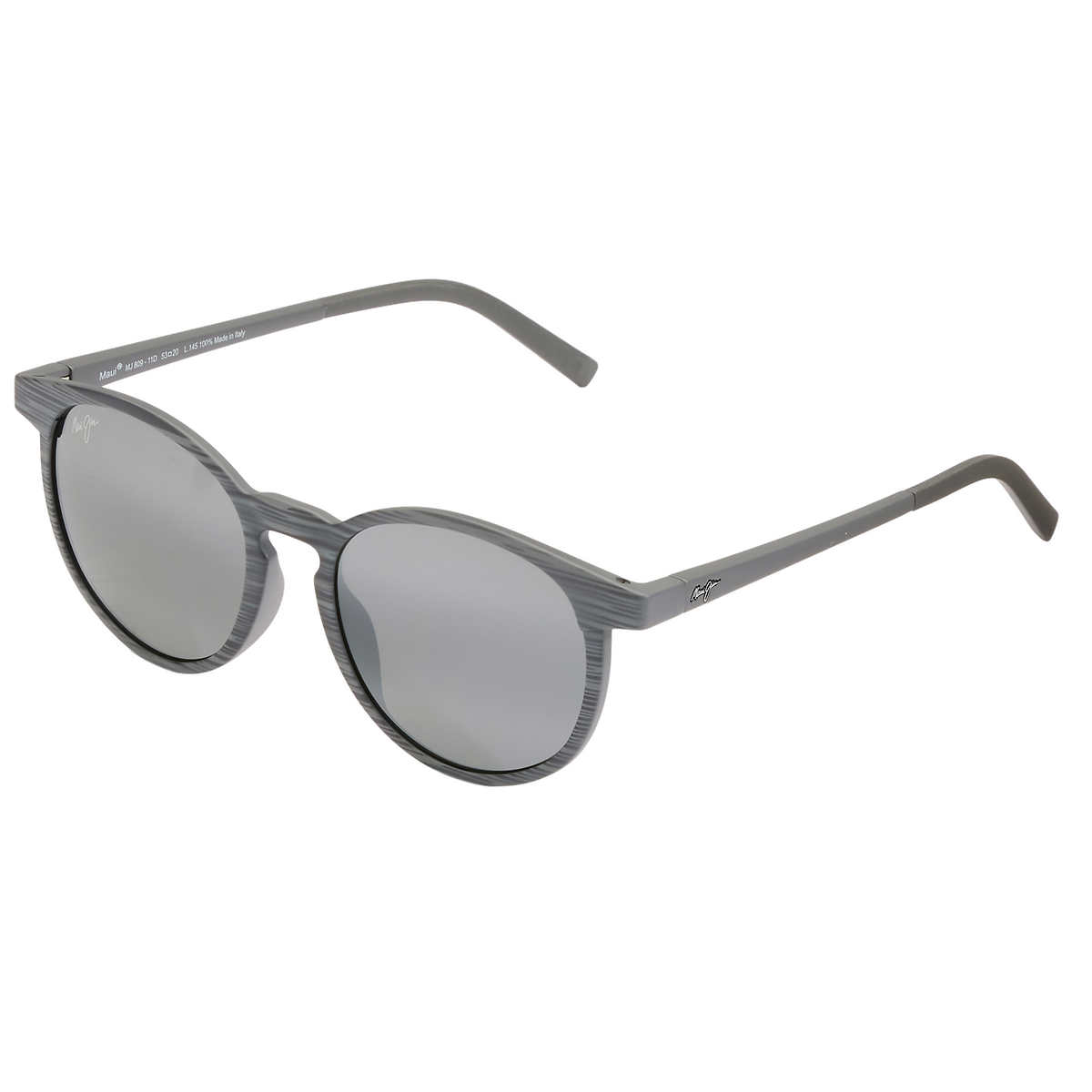 Maui Jim Kiawe 809-11D Grey Stripe Neutral Grey Polarized