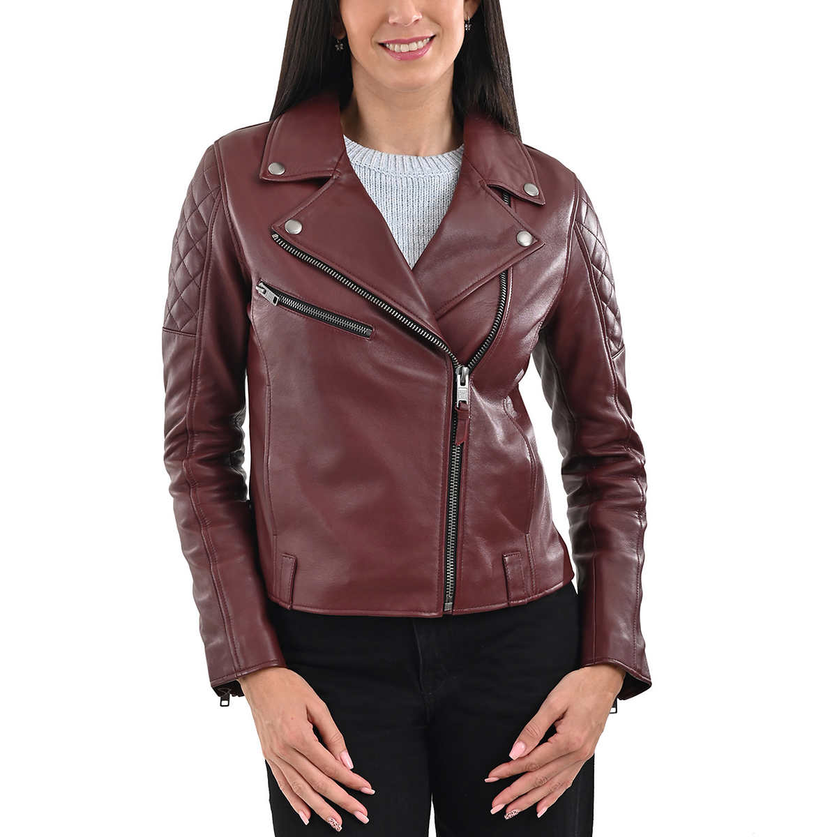 Frye Ladies' Leather Jacket | Costco