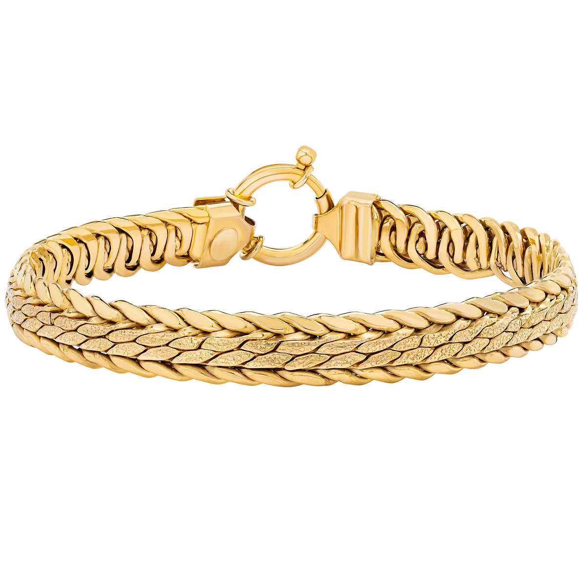 14kt Yellow Gold Woven Bracelet