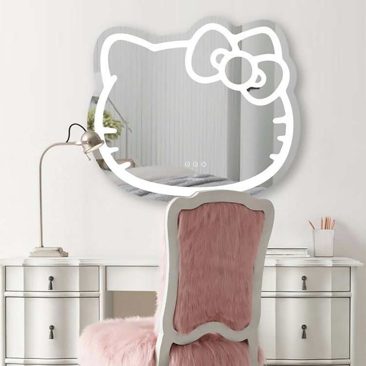 Hello Kitty Mirror - Cool Wall Decor