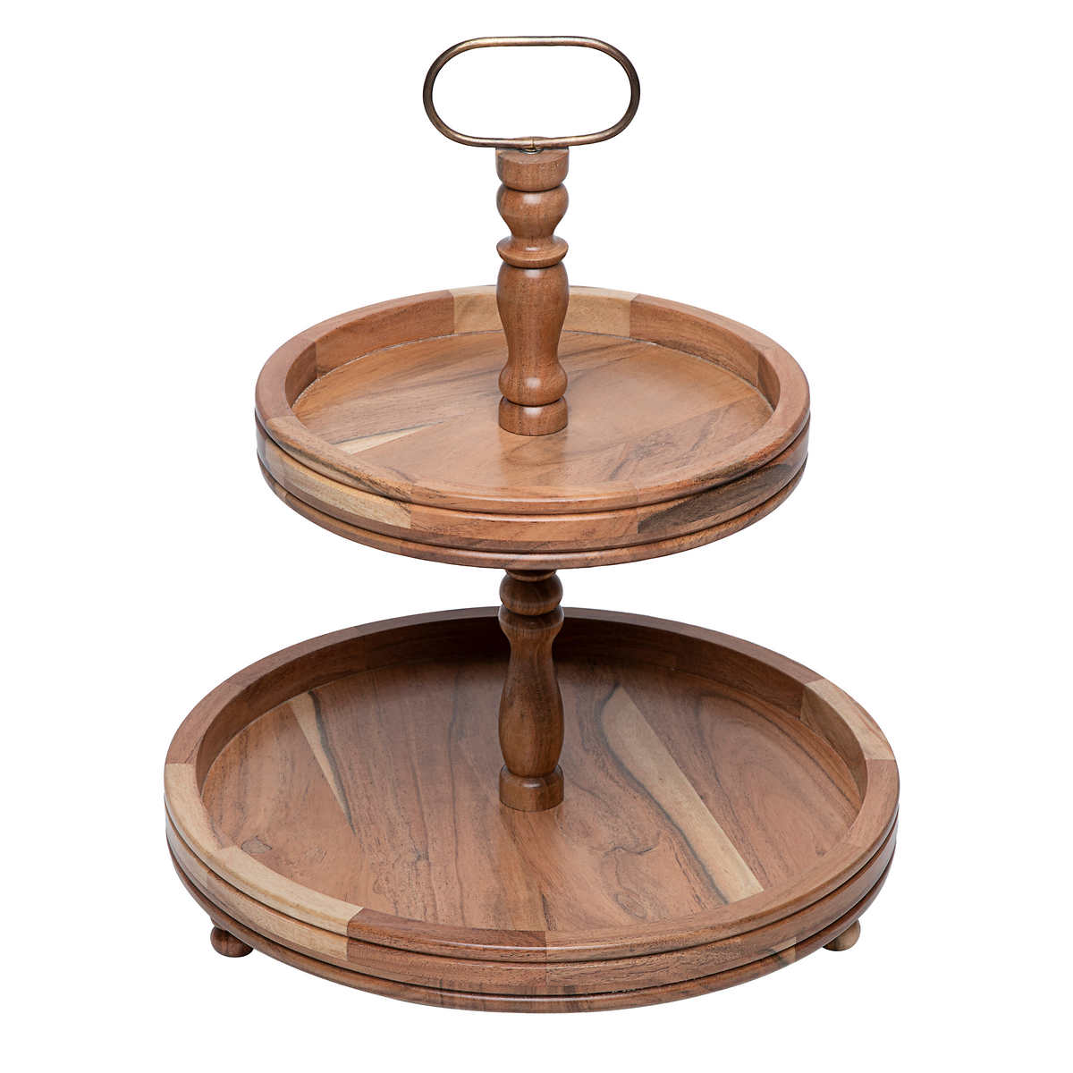 Oval Wooden Tray -  Canada