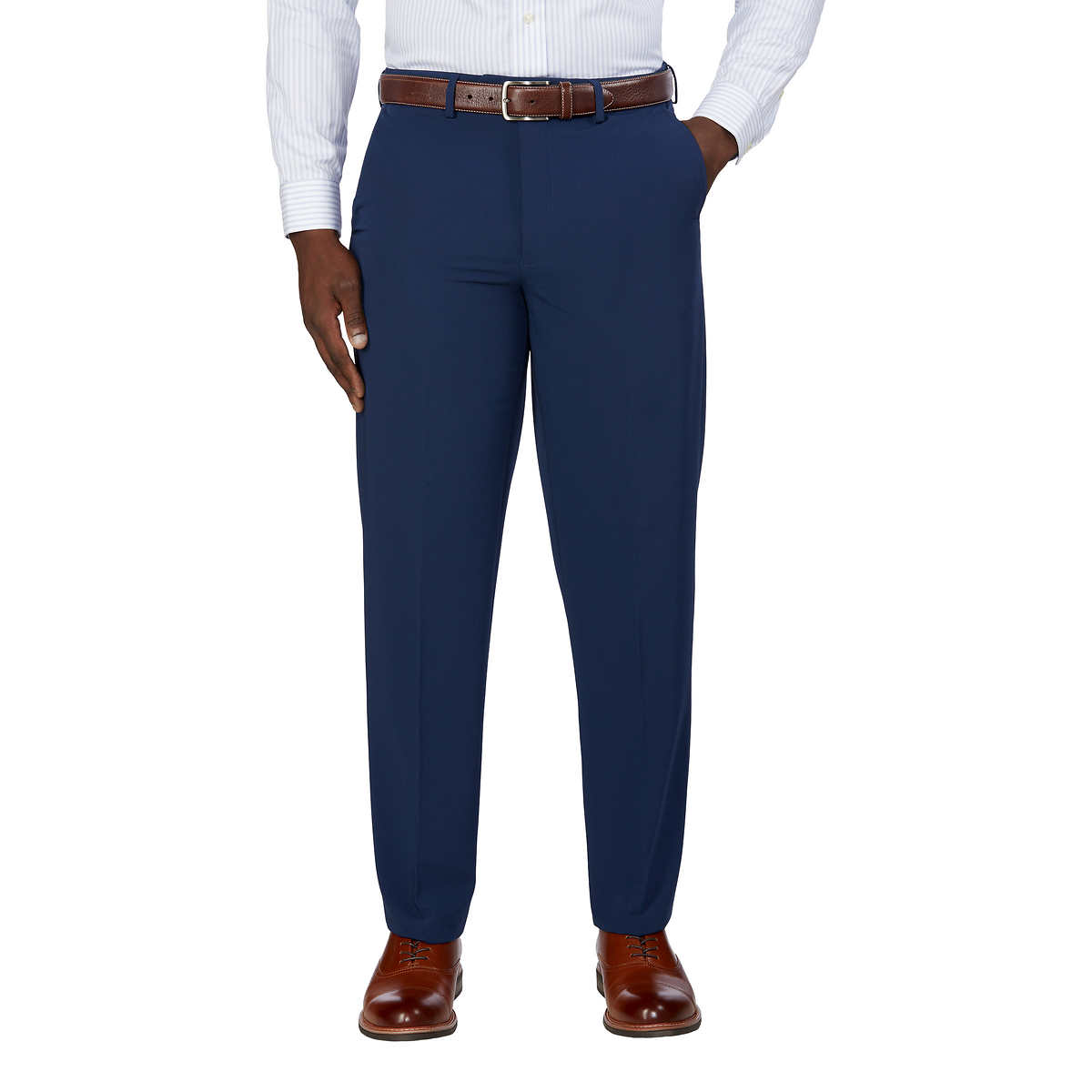 Coffee Bean Solid Stretch Suiting