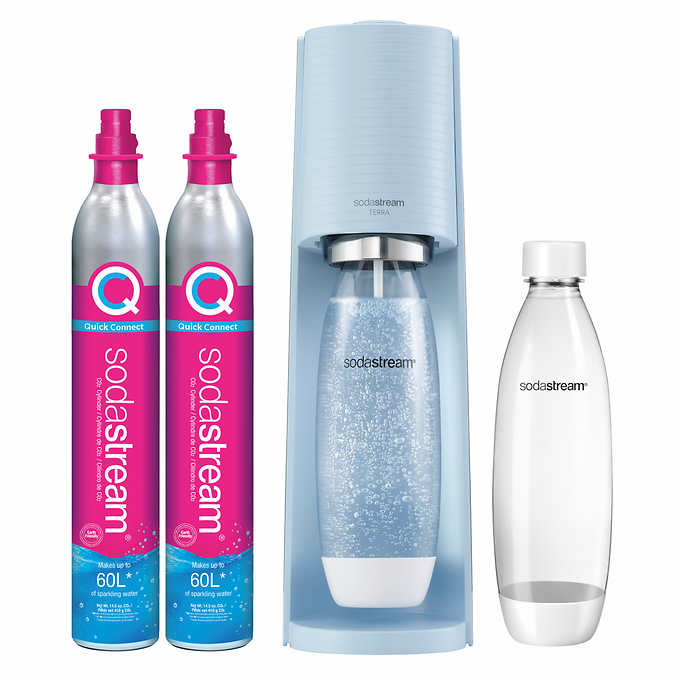 Exchange and refill C02 gas cylinders (incl. Pink Quick Connect) –  SodaStream