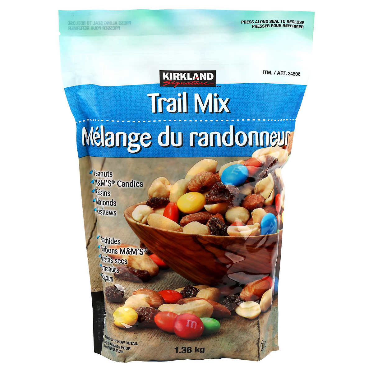 Poker Trail Mix Ingredients