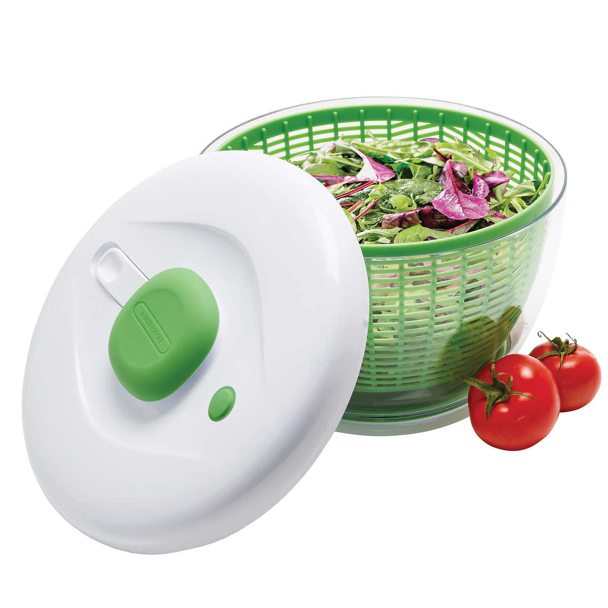 Farberware 3-in-1 Manual Vegetable Chopper And Salad Spinner, Cooking  Tools, Household