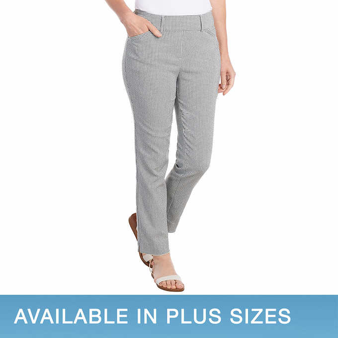 Hilary Radley Ladies' Pull-On Pant with Tummy Control : Hilary Radley:  : Clothing, Shoes & Accessories
