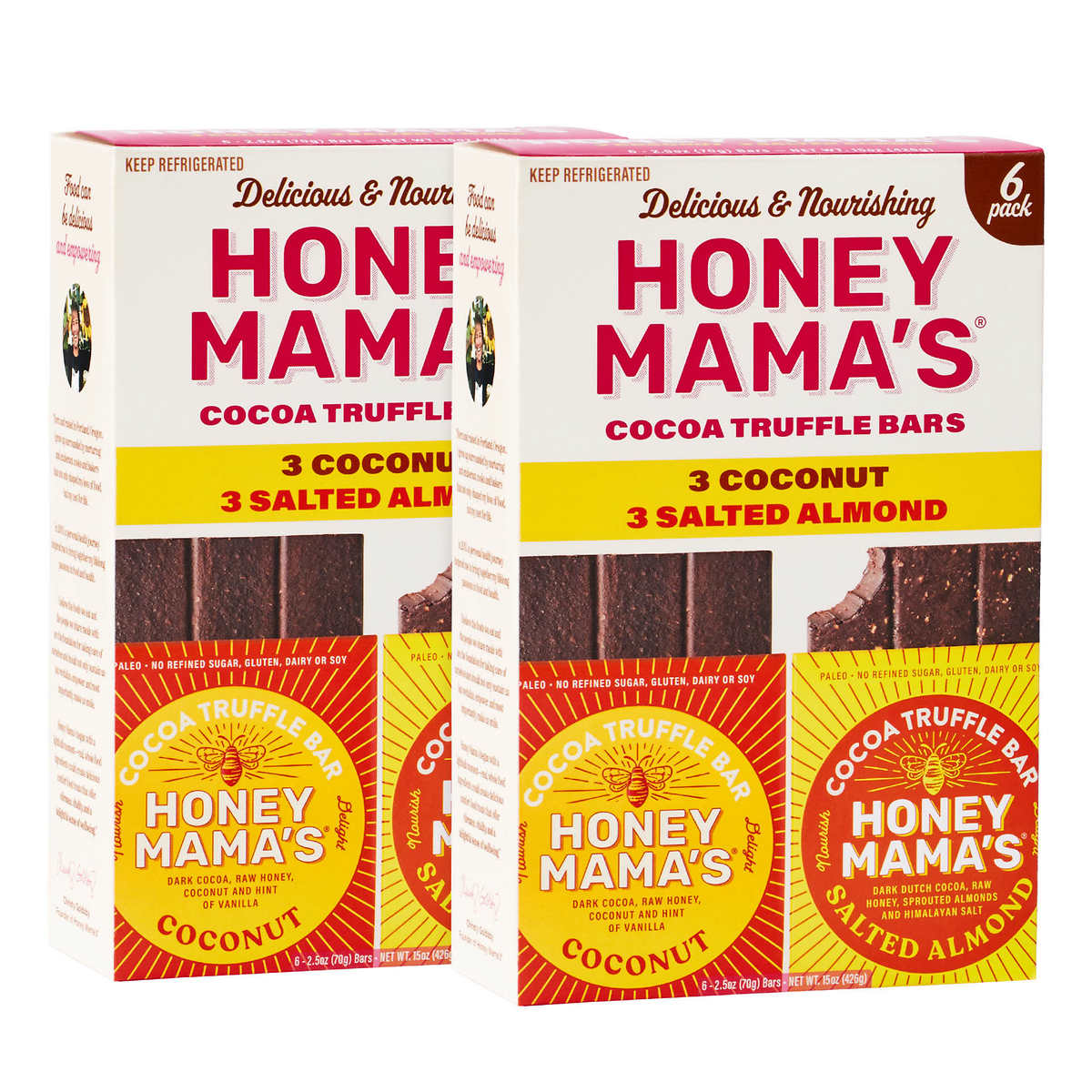 Honey Mama's Original Dutch Cocoa Truffle Bar 2.5oz