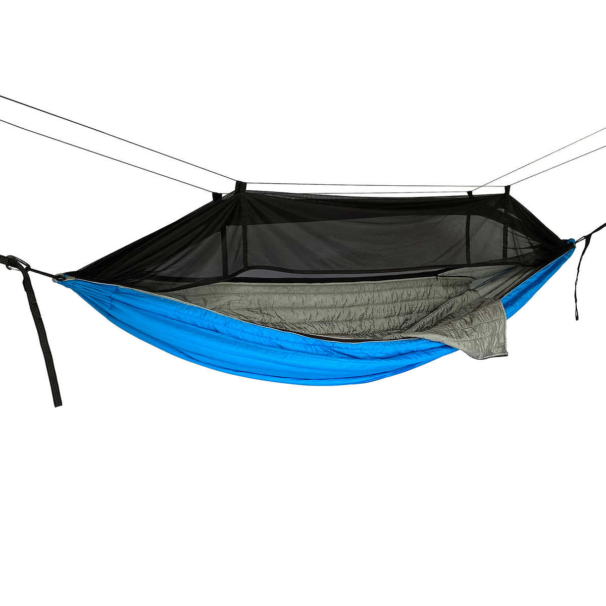 Camping Hammock - Portable Hammock, Camping Accessories Single or Double  Hammock for Outdoor, Indoor w/Tree Straps，Gray Blood Green
