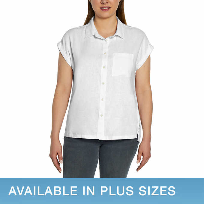 Buy Lucky Brand women short sleeve shirt burgundy Online