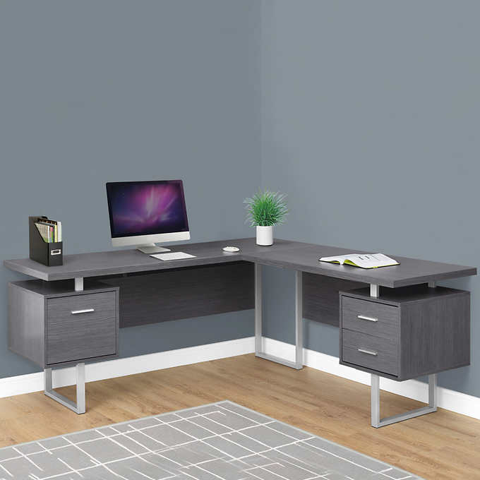 Byron L Shaped Computer Desk