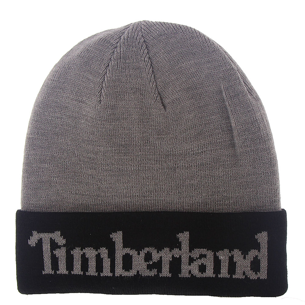 Timberland Men's Jacquard Logo Cuffed Beanie | Masseys