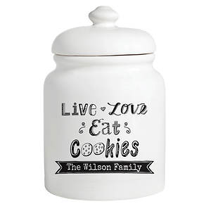 Personalized Family Cookie Jar