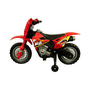 Blazin fashion wheels 6V ride on dirt bike, Red