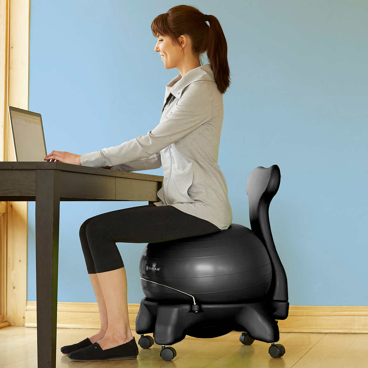 Gaiam Balance Ball Chair | Costco