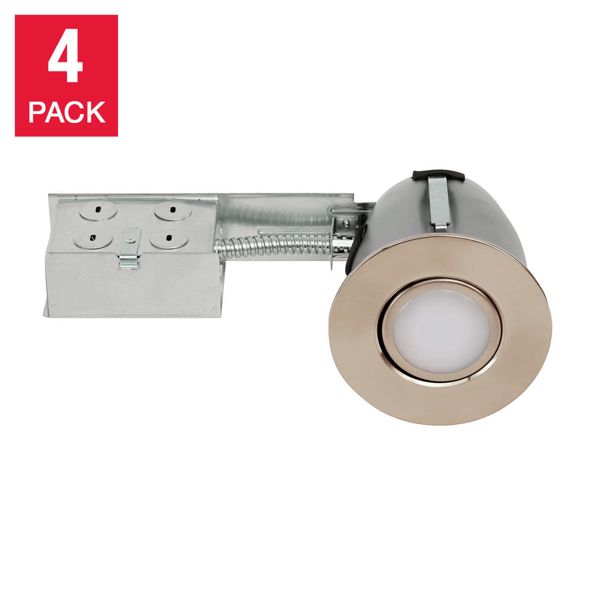 Luminus R20 4 In Recessed Led Lighting Kit 4 Pack