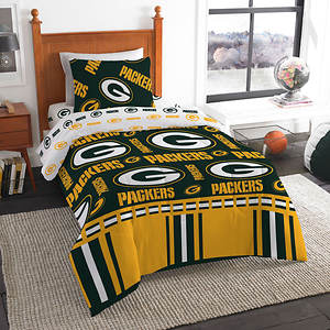 NFL Philadelphia Eagles Duvet Cover and Pillowcase Set Bedding Set