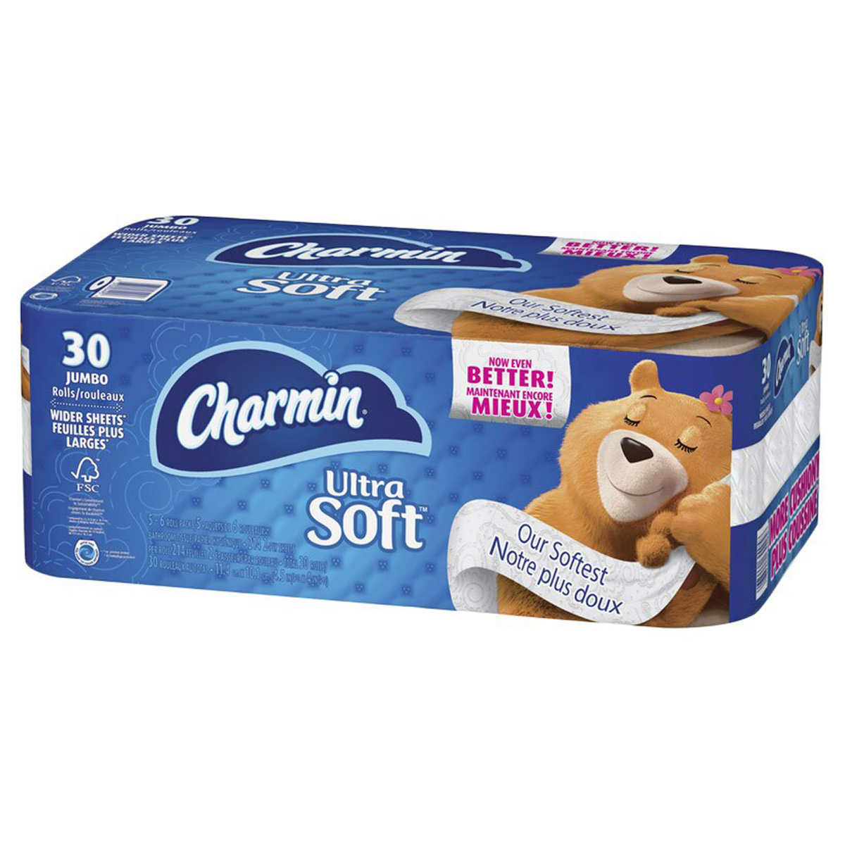 Charmin Ultra Soft 2 Ply Bathroom Tissue 214 Sheets 30 Pack