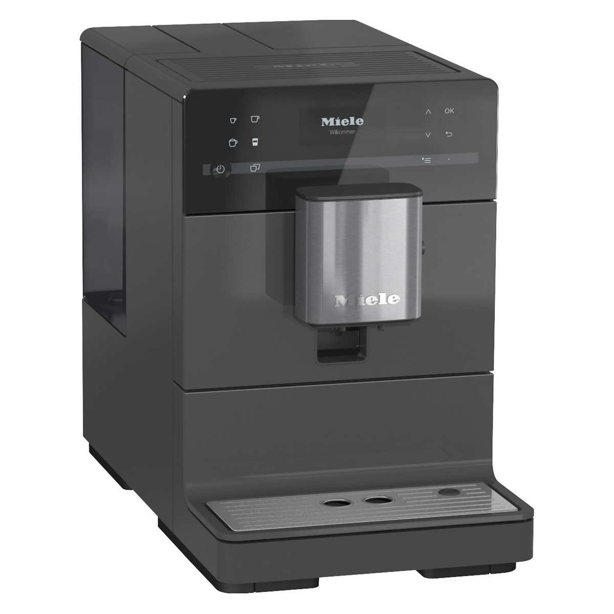 Miele Cm5300 Freestanding Coffee System In Graphite Grey Costco