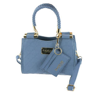 Bebe Natalie Micro Embossed Shopper Color Out Of Stock Free Shipping At Shoemall Com