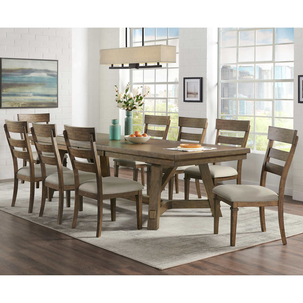 Brookwood 9 Piece Dining Set