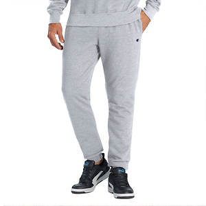 Champion Men s Powerblend Retro Fleece Jogger Pants Oxford Grey M