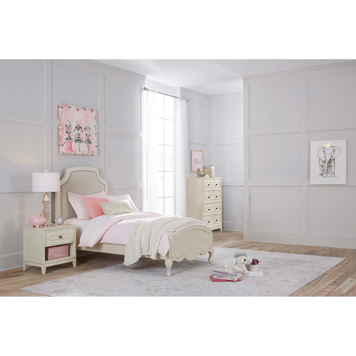 Isabella Youth 3 Piece Twin Bedroom Set With Chest Costco