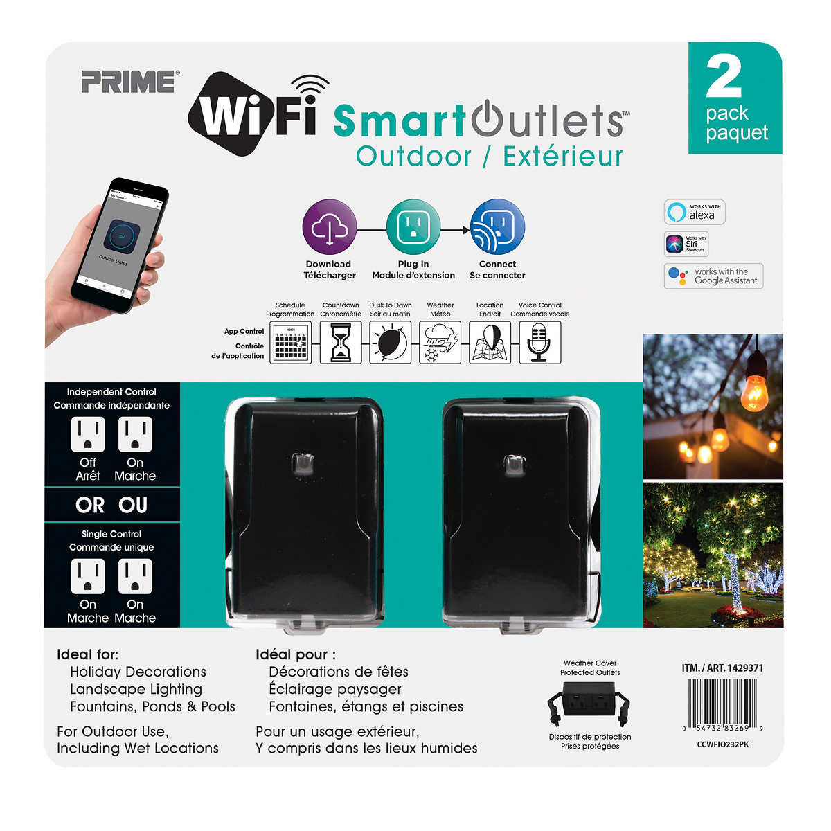 Indoor Wi-Fi Controlled Outlet — Prime Wire & Cable Inc.