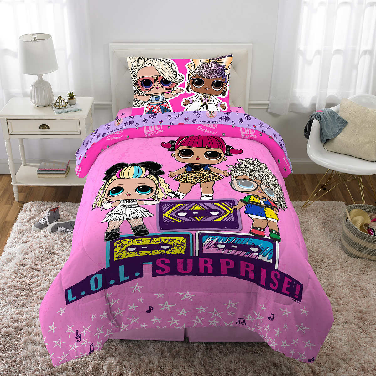 Lol doll outlet bed sheets