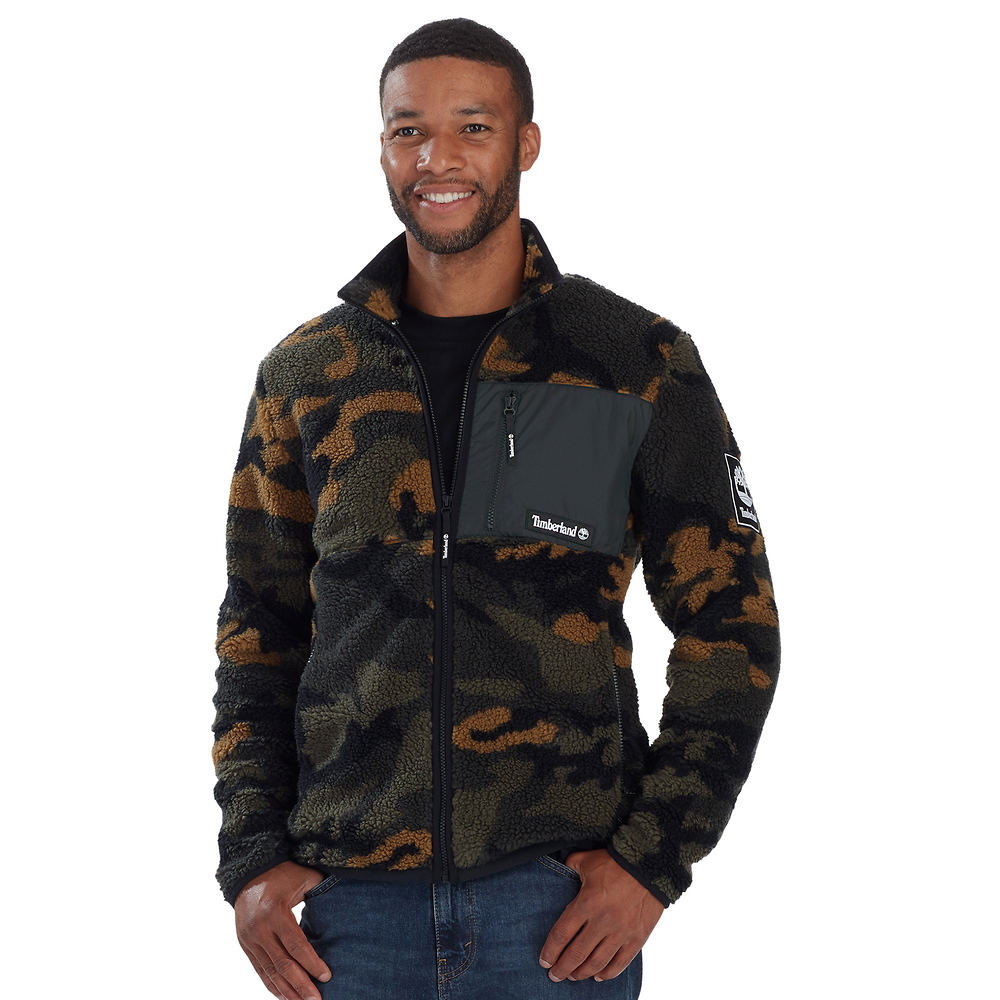 Timberland camo clearance jacket