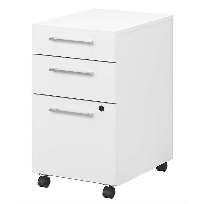 Bush 400 Series 3 Drawer Mobile File Cabinet