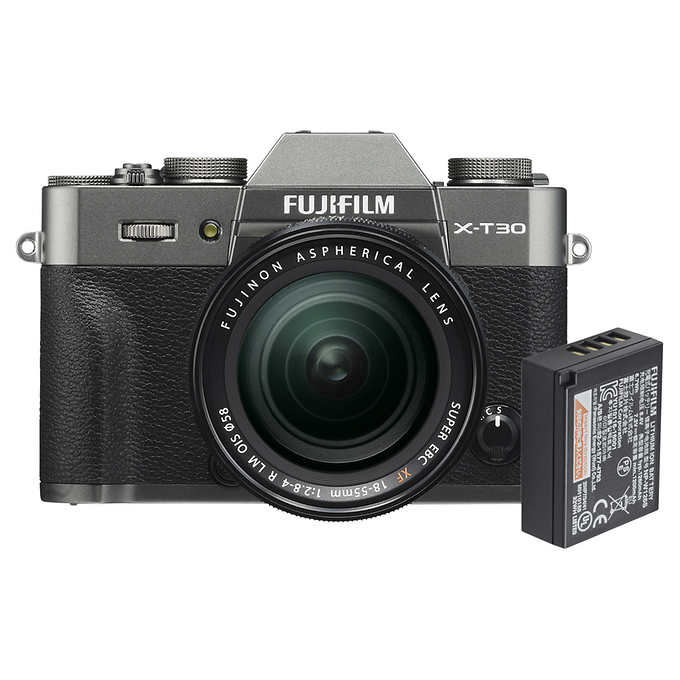 Fujifilm X-T30 Mirrorless Digital Camera Bundle with XF18-55mm