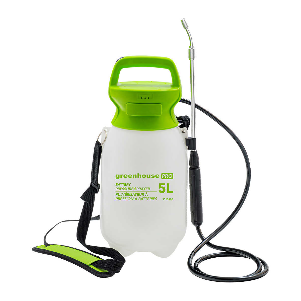 5L Pump Sprayer Electric Sprayer Multi-Purpose for Home Backyard Courtyard  Yard