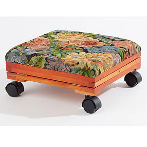 Footrest Adjustable Fold-A-Way Tapestry