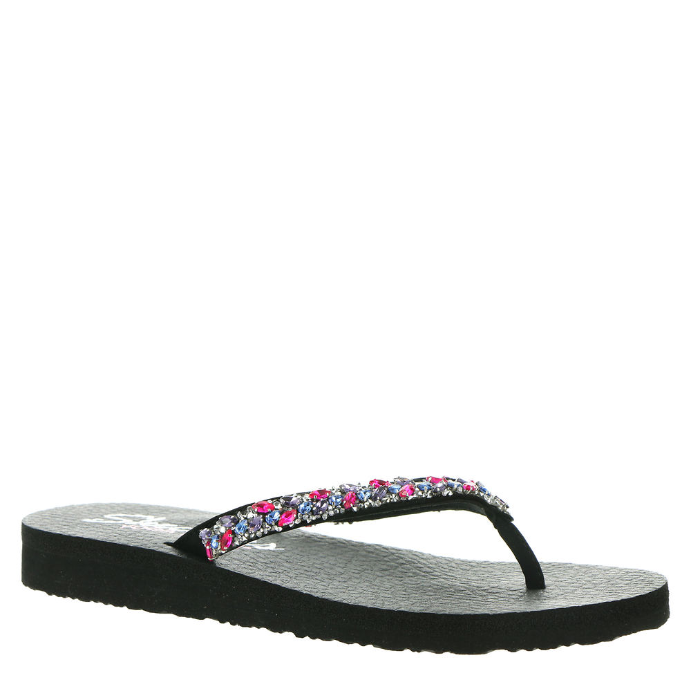 Skechers Meditation-Floral Lover Women's Casual S Black