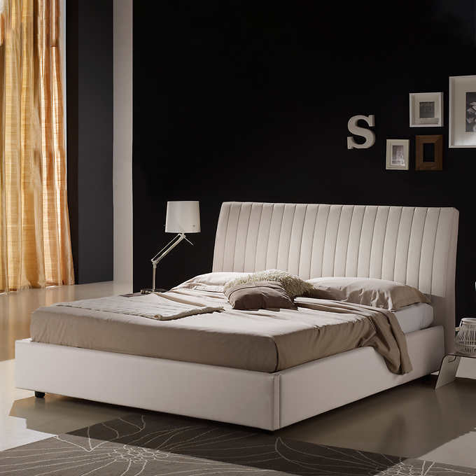 Daniela Modern Upholstered King Bed Costco