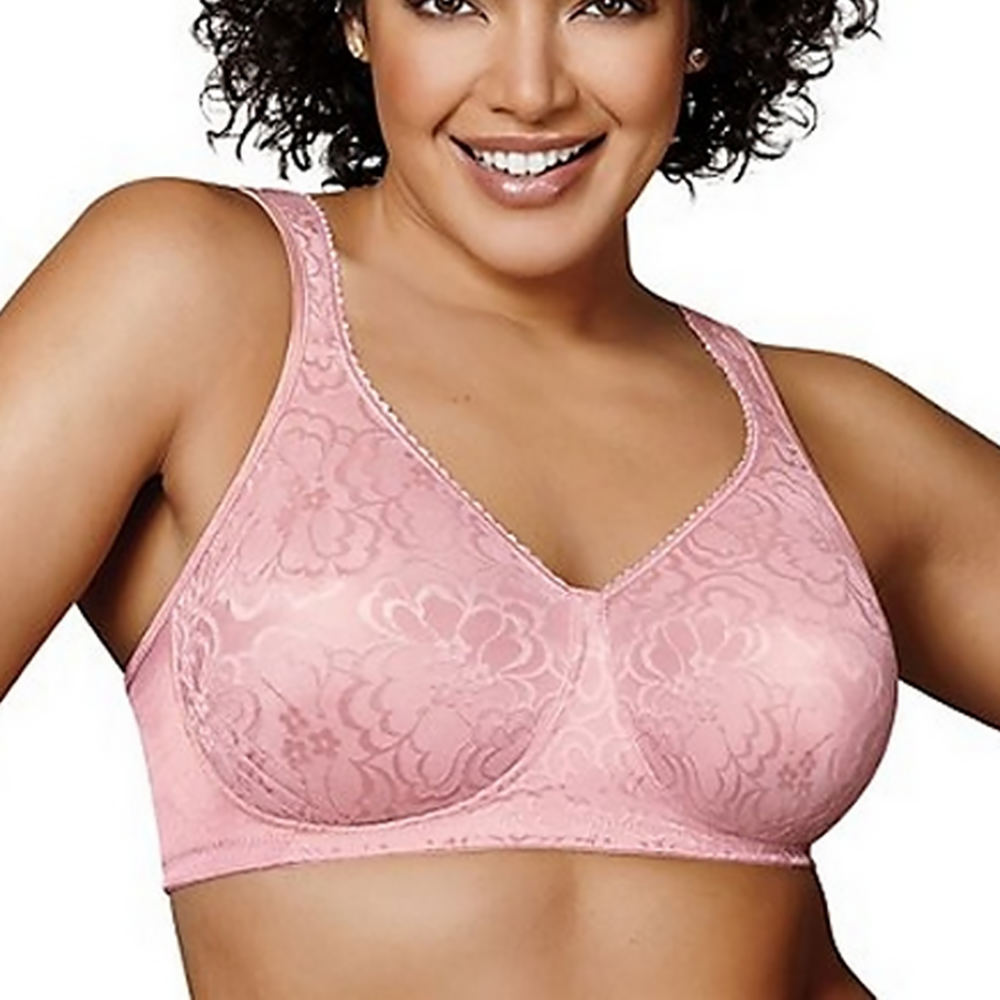  Playtex Womens 18 Hour Ultimate Lift And Support Wirefree Bra  Black 48C