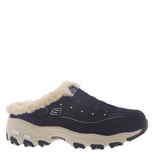 Womens Skechers Slip-Ins Sport D'Lites Black/White