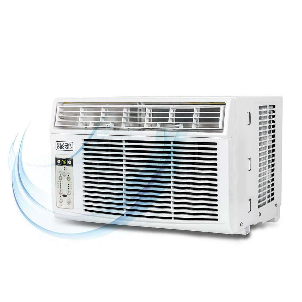 Black & Decker 14,500 BTU Window Air Conditioner with Remote, White