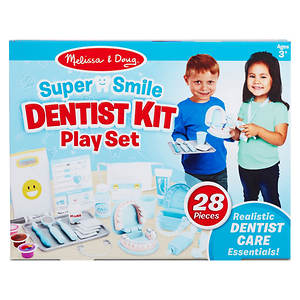 Melissa & Doug Super Smile Dentist Kit With Pretend Play Set of