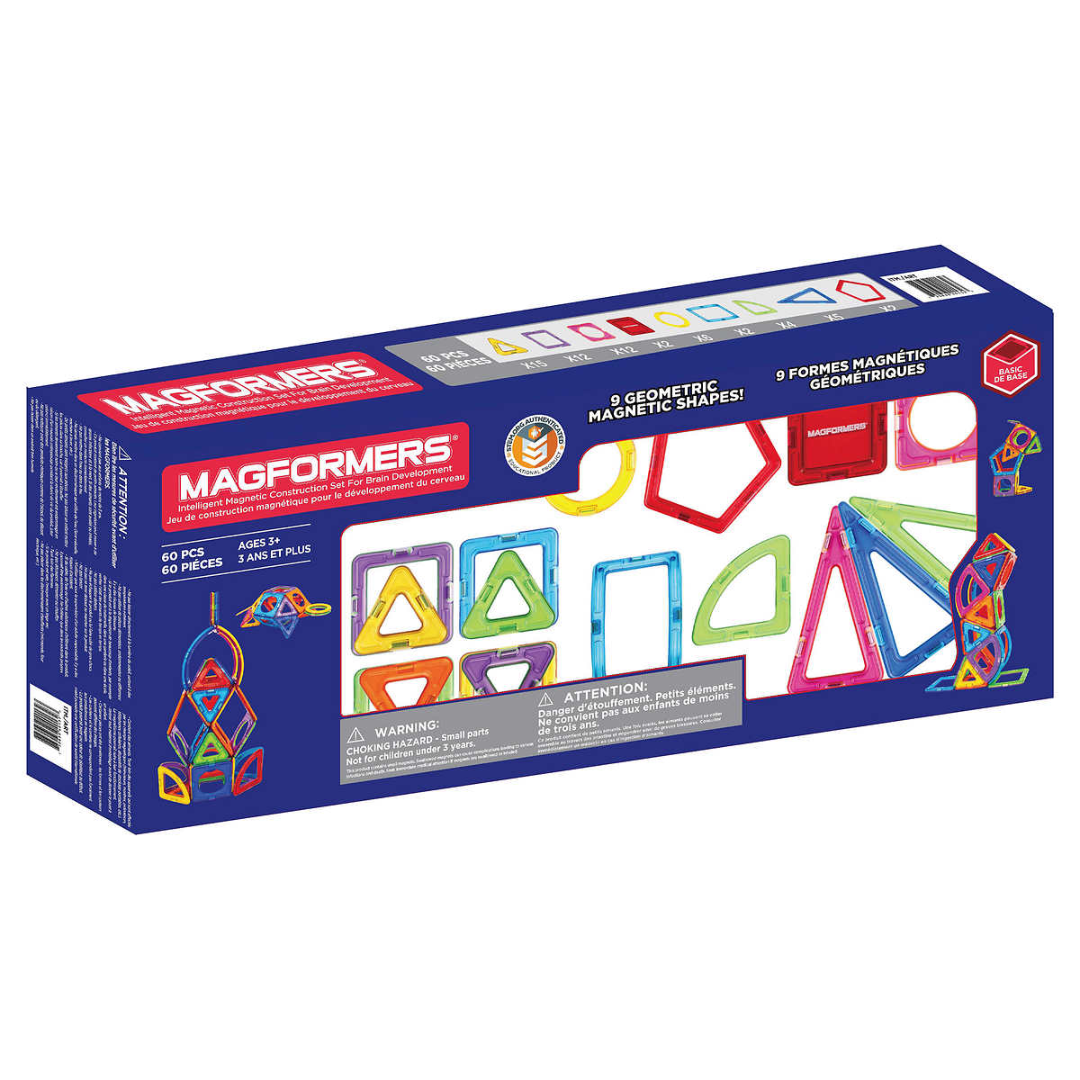 MAGFORMERS 60-piece Building Set | Costco