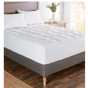 Quilted Cotton Mattress Pad - Heavenly Loft Mattress Topper