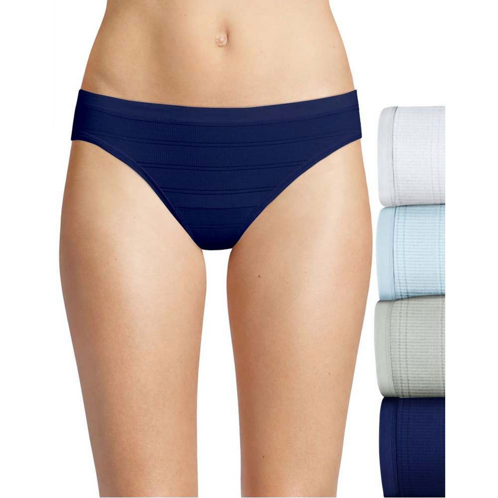 18 Pack - Hanes Girls Tagless Bikini Underwear (Select Size 8, 12 or 14)