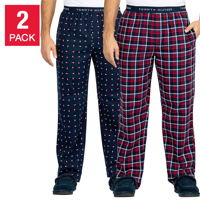 Tommy Hilfiger Men's Flannel Pyjama Pants, Costco