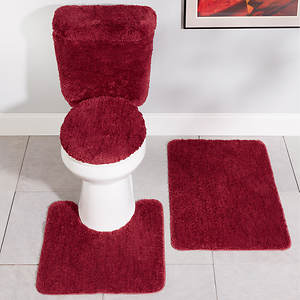 Bathroom Toilet Rug Set