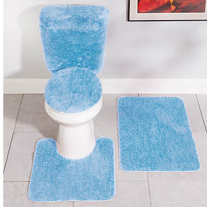 bath towel and rug set